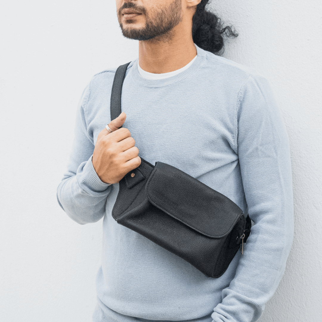 Oasis Waist Leather Bag Kingly Crafts