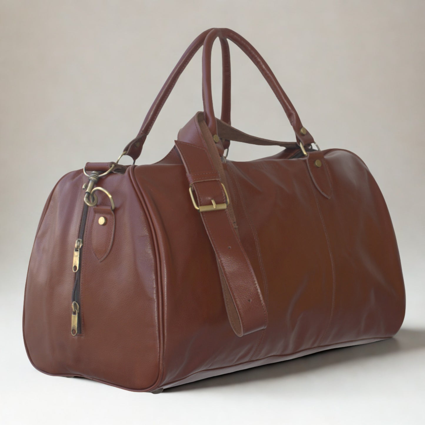 Sahara Voyager Leather Duffel Bag