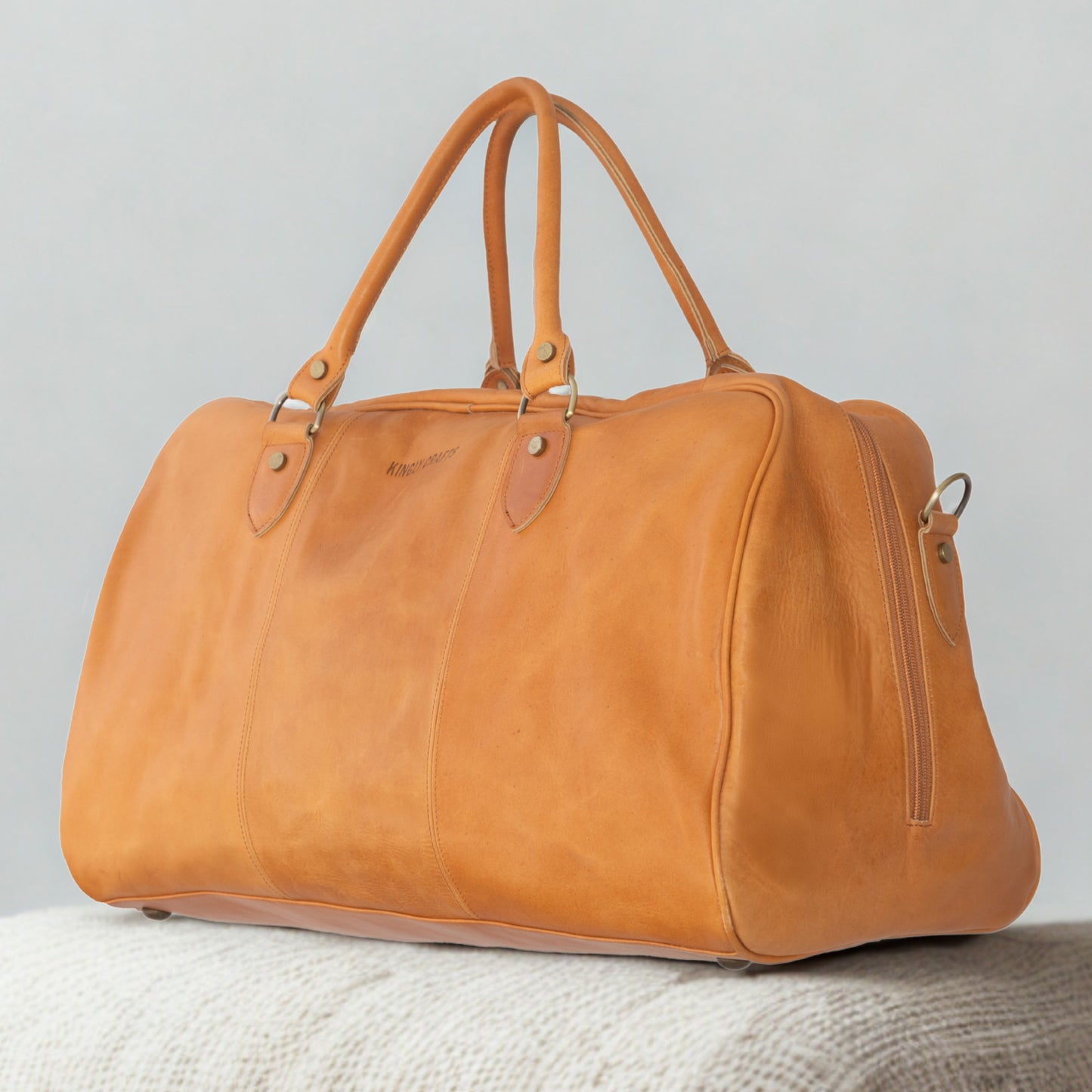 Sahara Voyager Leather Duffel Bag