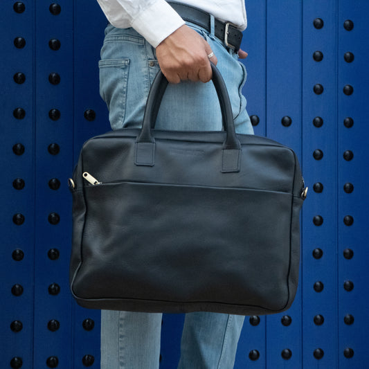 Medina Executive Leather Laptop Bag