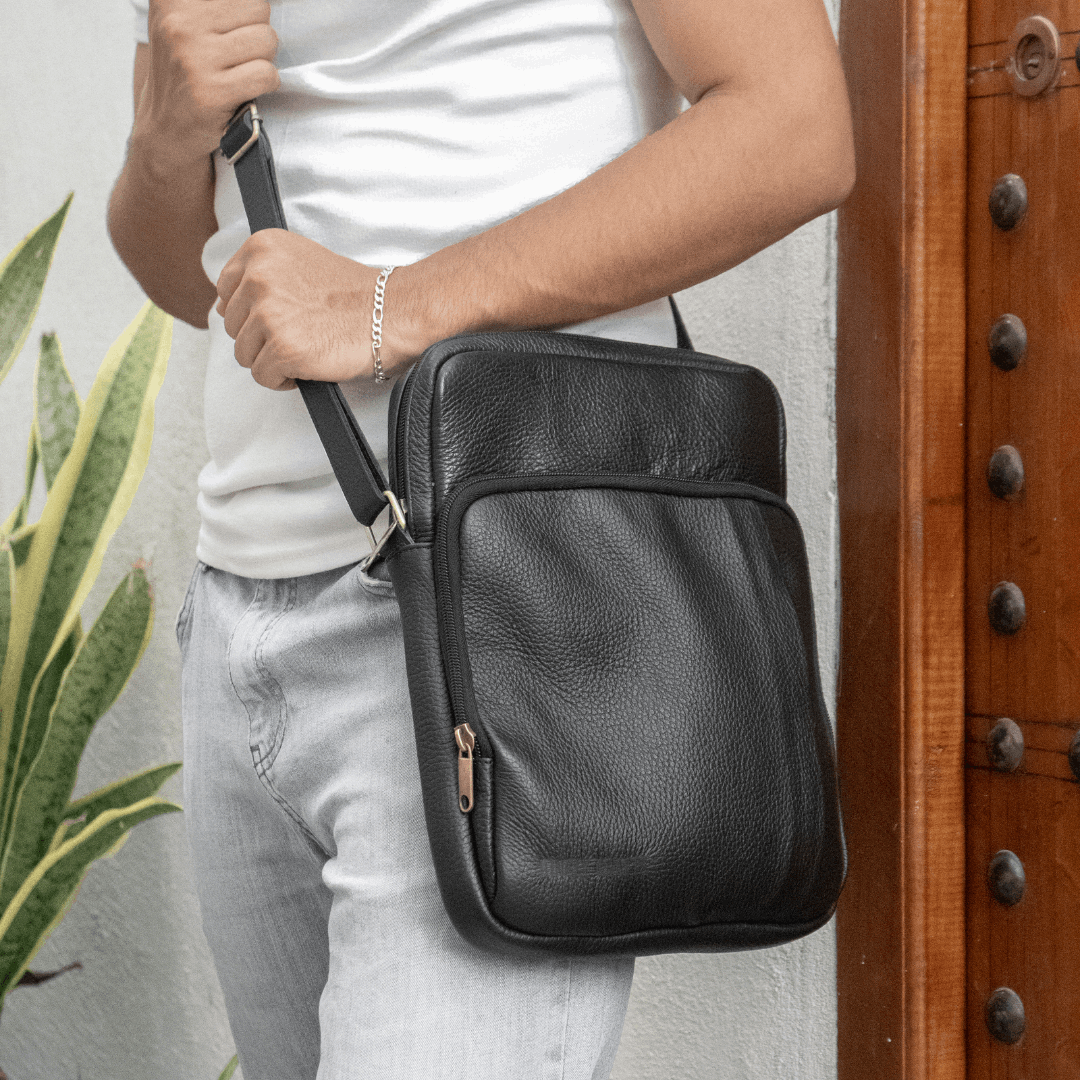 Rabat Heritage Leather Messenger Bag