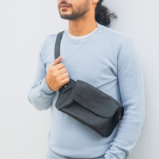 Oasis Waist Leather Bag