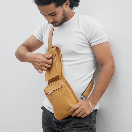 Tangier Adventurer Leather Sling Bag