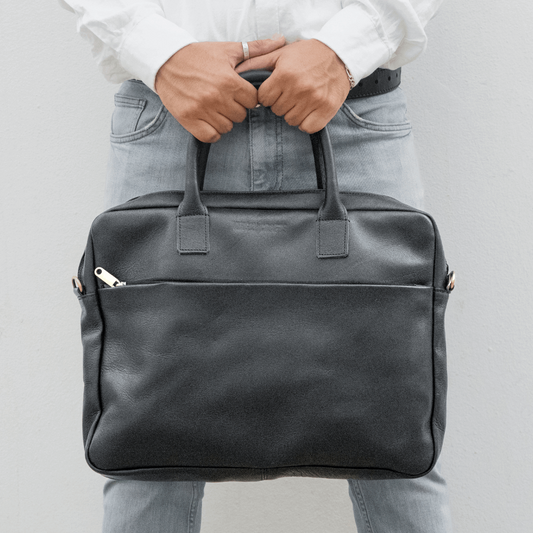 Medina Executive Leather Laptop Bag