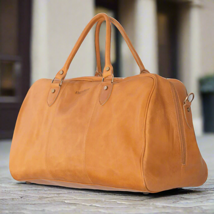 Sahara Voyager Leather Duffel Bag