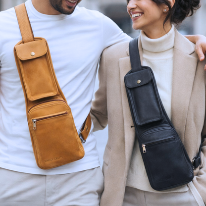 Tangier Adventurer Leather Sling Bag